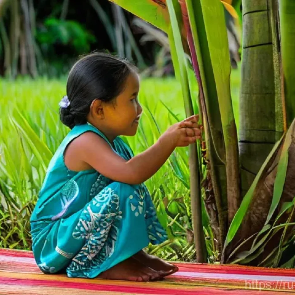 팔라우 언어와 공용어 - **Prompt 1: The Heartbeat of Palauan Language**
A serene and warm portrait of a wise, elderly Pa...